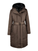 Пуховик женский UNIQA 121024 (коричневый)