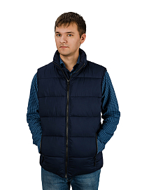 Жилет мужской утепленный Merlion "Iven" (т.синий)
