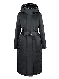 Пуховик женский UNIQA 121024 А (темно-синий)