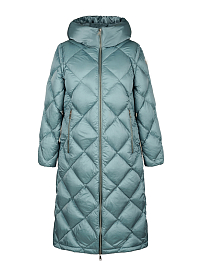 Пуховик женский U121026 (серый)