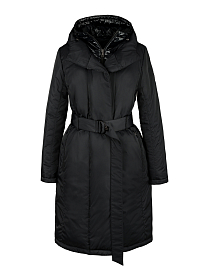 Пуховик женский UNIQA 121024 (темно-синий)