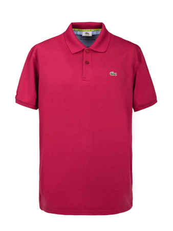 Футболка-поло LACOSTE 888 малиновый