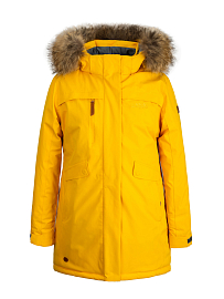 Парка подростковая HE RC11069-1 цвет №5528 енот